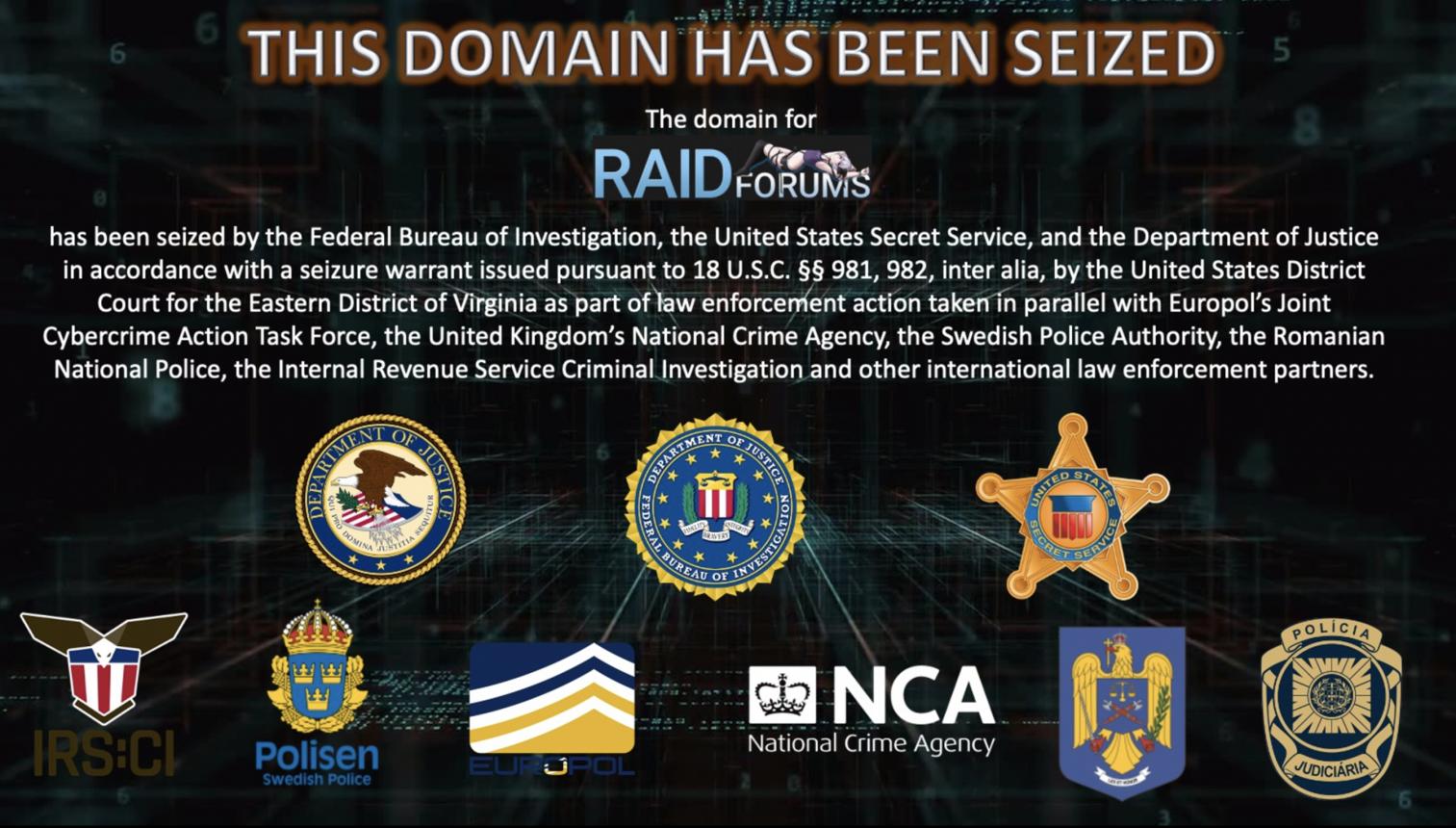 International Operation Shuts Down Major Crypto Laundering Network Used by Ransomware Gangs